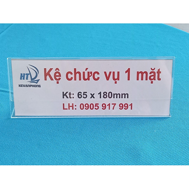 Kệ Mica Chức Vụ 1 Mặt Nhỏ A01 (6.5 x 18cm)