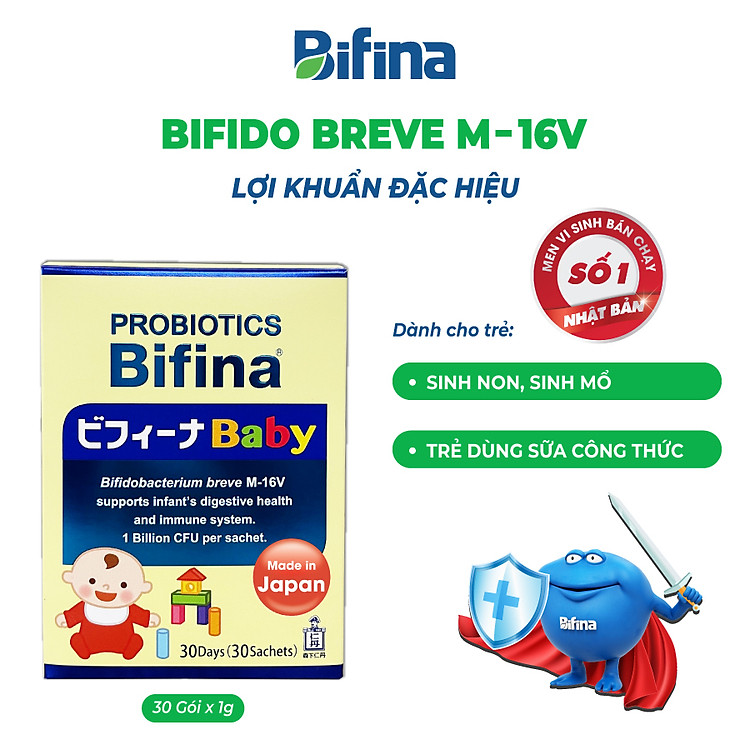 Mua tại Tiki: Bifina Baby Nhật Bản - 30 gói Hàng chuẩn Chính hãng, giá tốt