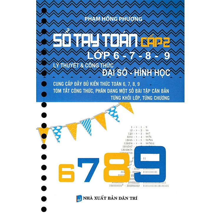 Sổ Tay Toán Cấp 2 Lớp 6-7-8-9