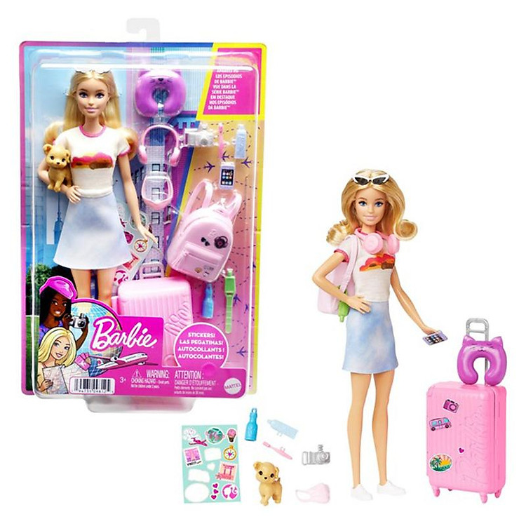 Mua Đồ Chơi Barbie Thời Trang Du Lịch Chính hãng Ưu đãi - Hình ảnh 4