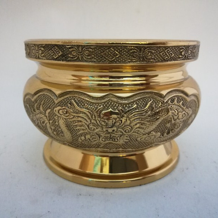 Bát hương bầu Cao: 9cm Đường kính: 12cm