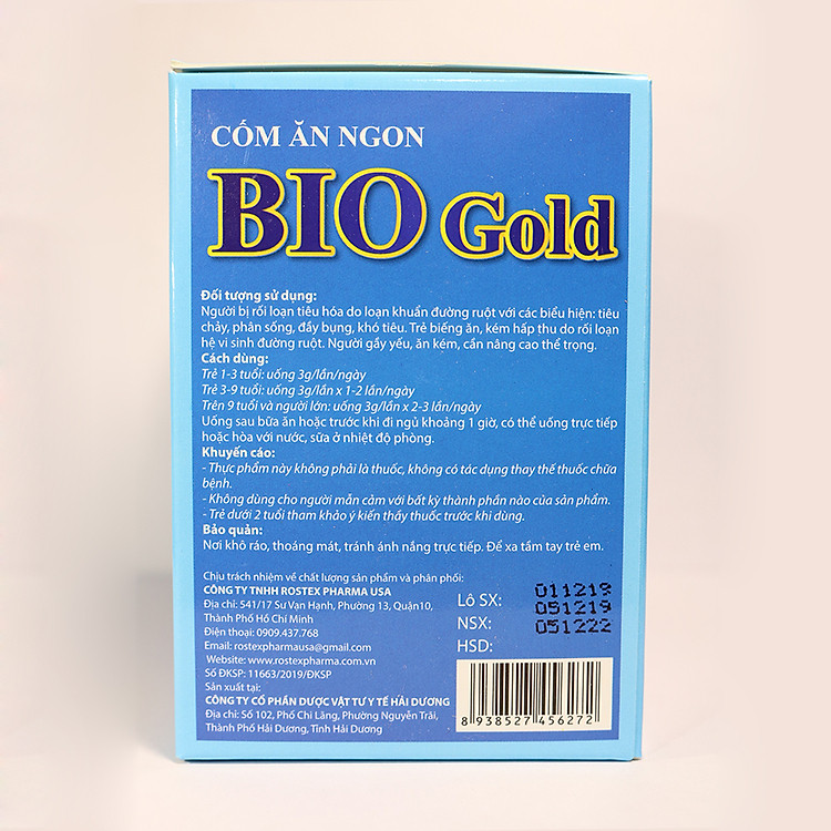 Nơi mua Cốm Bio Gold cho bé - Giảm tiêu chảy Giá rẻ - Hình ảnh 3