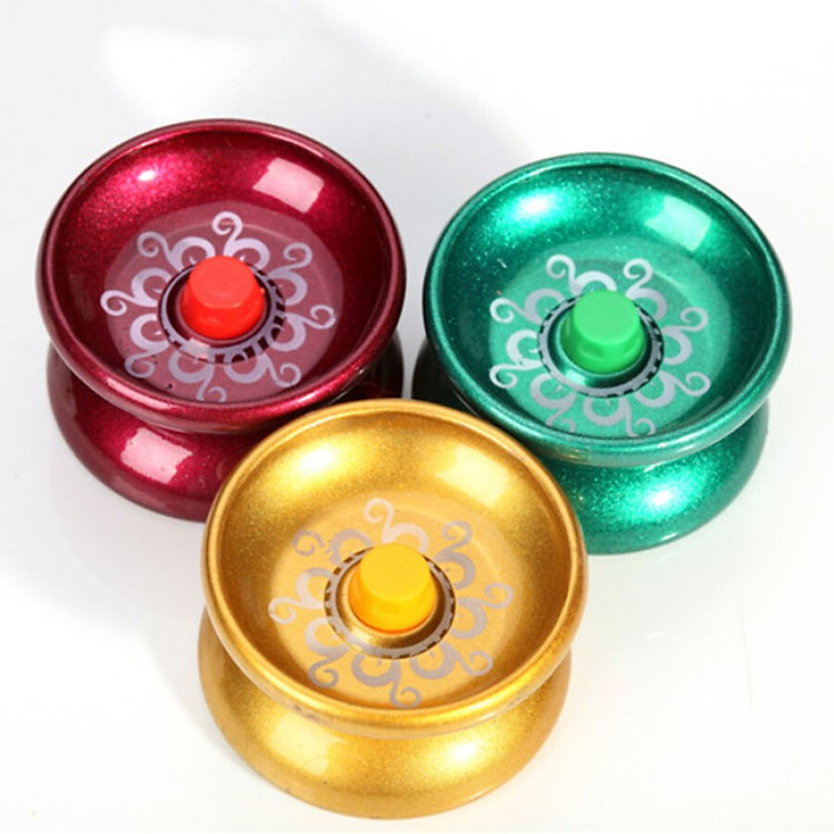 Cool Yo-Yo Kids Magic Juggling ToysToy Yoyo Alloy Cool Aluminum Design High Speed Professional YoYos Ball Bearing String Trick