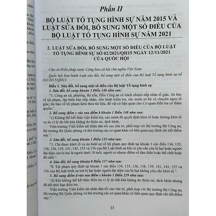 Bộ Luật Tố Tụng Hình Sự năm 2015 sửa đổi, bổ sung năm 2021, 2025 và Các Văn Bản Hướng Dẫn Thi Hành (V2594D) - Ảnh 5