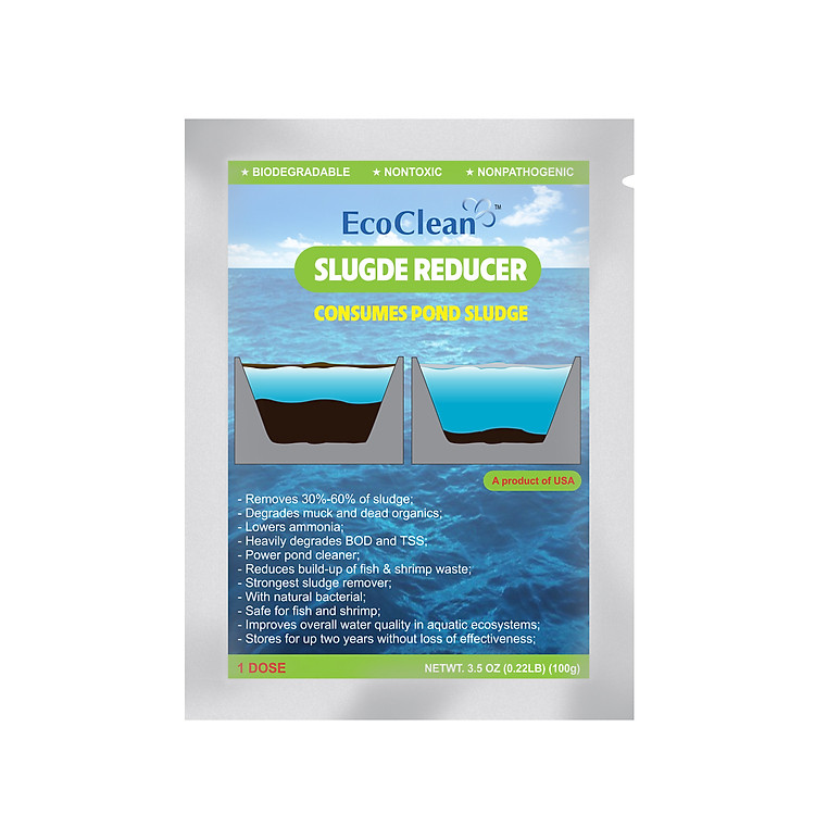 EcoClean Sludge Reducer - VI SINH XỬ LÝ ĐÁY AO NUÔI CÁ THỦY SẢN