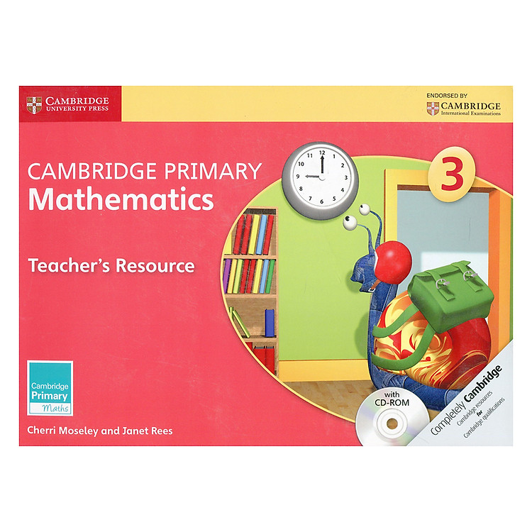 Sách Cambridge Primary Mathematics 3: Teacher Resource Book with CD-ROM