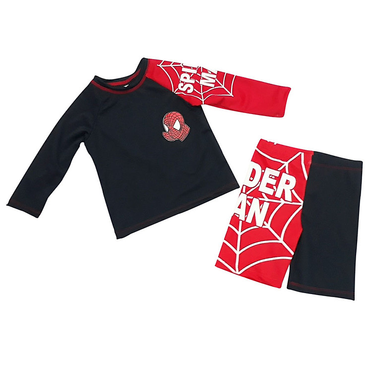 Bộ Đồ Bơi Tay Dài Bé Trai Spiderman BONCHOP BOIBT-115130