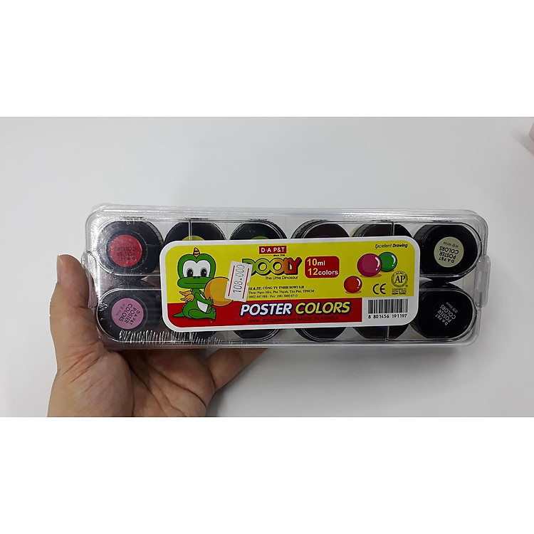Màu Vẽ Đông A 12 Màu (10ml) - Ảnh 4