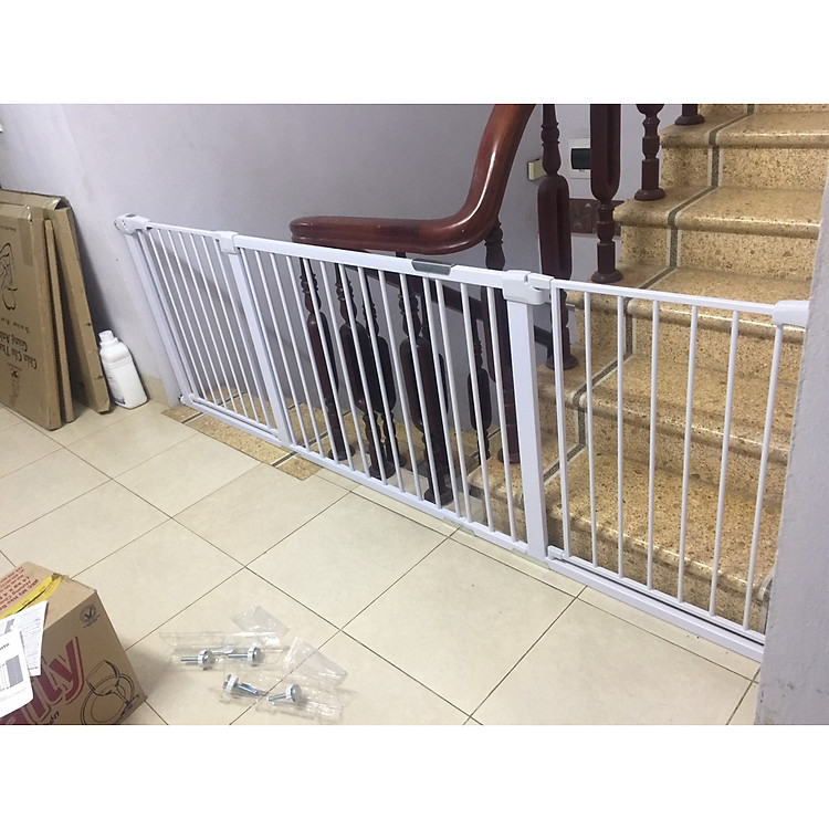 Thanh chắn cửa, cầu thang không cần khoan đục