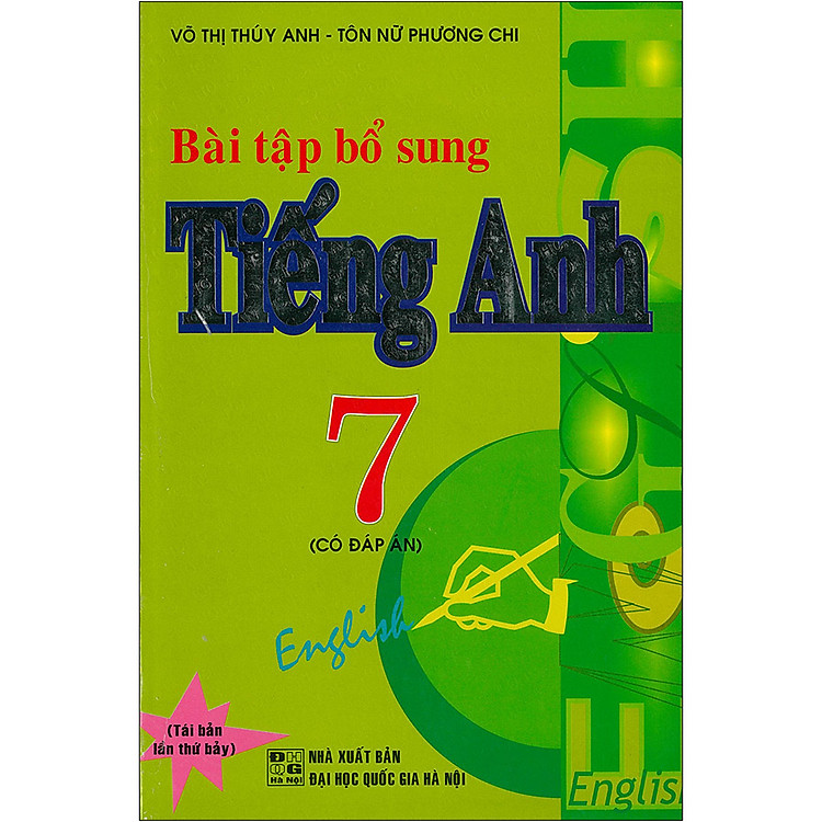 Sách Bài Tập Bổ Sung Tiếng Anh 7 ( Có Đáp Án )