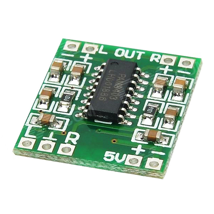 Module Khuếch Đại Audio 2x3W 5V Hifi 2.0 Class D - Không Volume