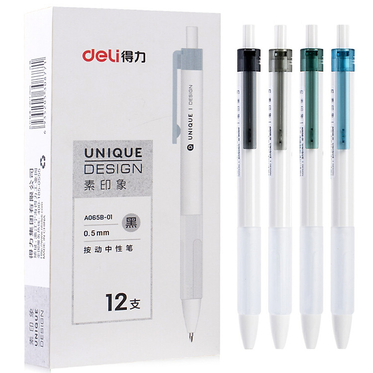 Bút Mực Dầu Deli A065B-01