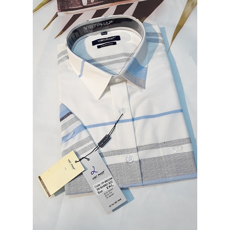 Áo sơ mi nam cao cấp vải sợi tre