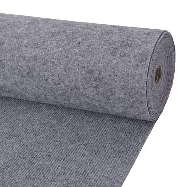 Thảm nỉ trải sàn màu xám, dày 3mm, trải sàn nhà, văn phòng, sự kiện, phòng bếp