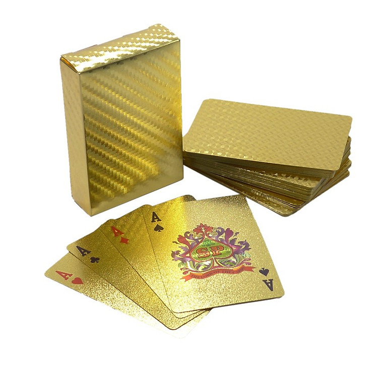 Đồ chơi ảo thuật: Bài mạ vàng