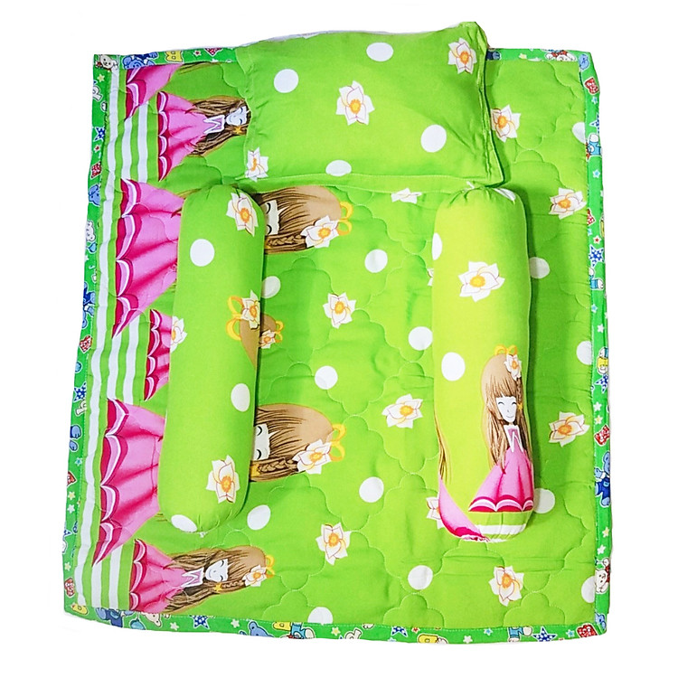 Bộ Gối Nệm Cotton Sơ Sinh