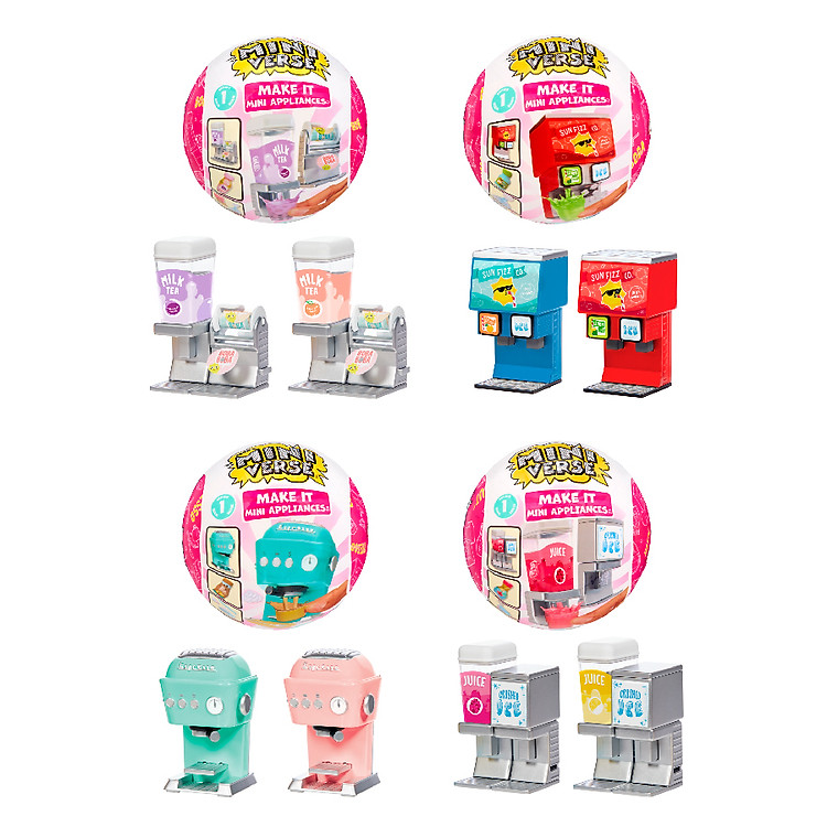 Mua Đồ Chơi Banh Máy Pha Chế MINIVERSE Chính hãng Tiết kiệm - Hình ảnh 3