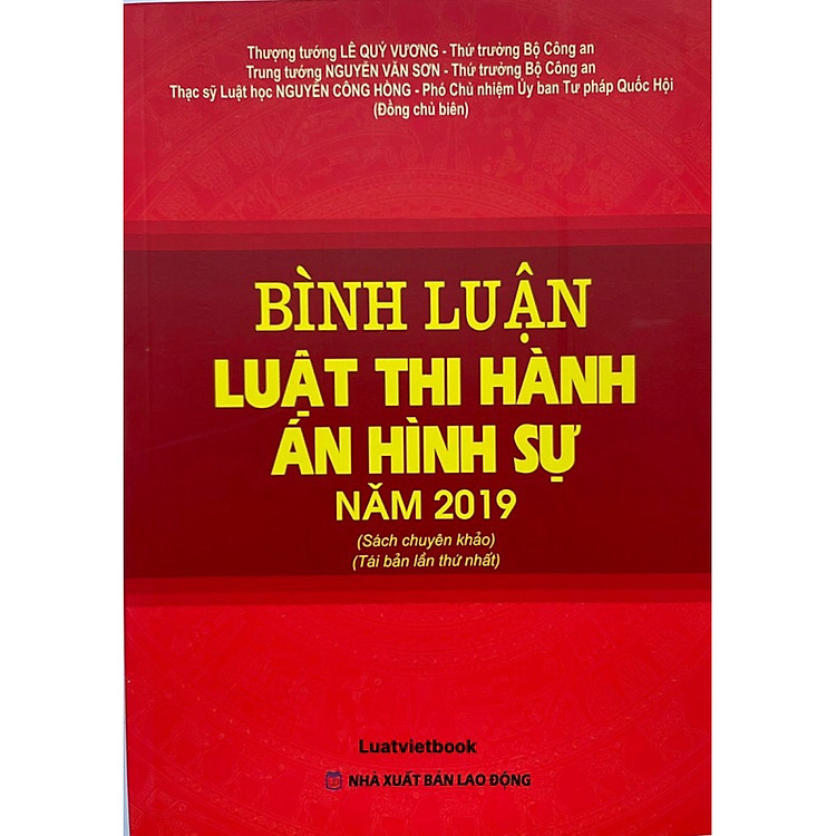 Bình luận luật thi hành án hình sự năm 2019