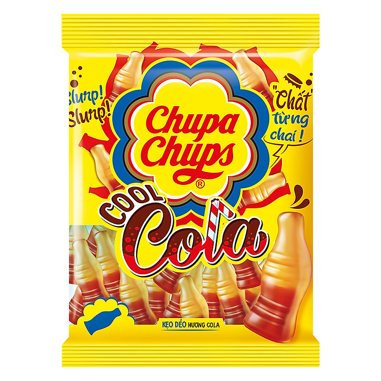 Kẹo Dẻo Chupa Chups Cool Cola (Gói 90g)