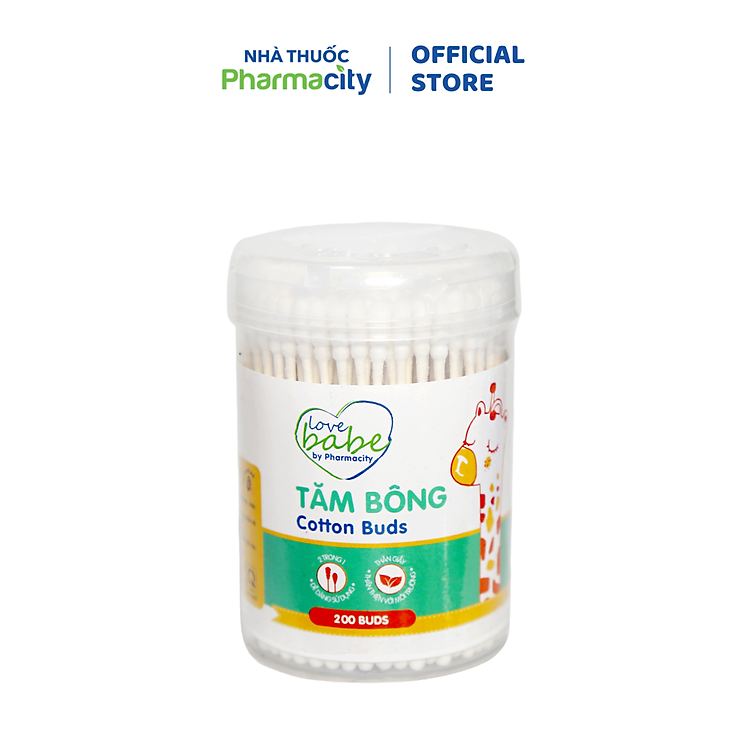 Mua tại Lazada: Tăm bông giấy vệ sinh cho bé Chính hãng, giá tốt