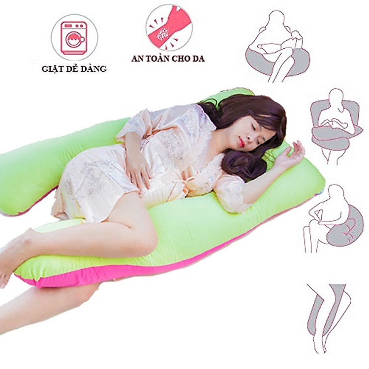 Gối ôm chữ U cho bà bầu UB97 Ưu đãi - Hình ảnh 2