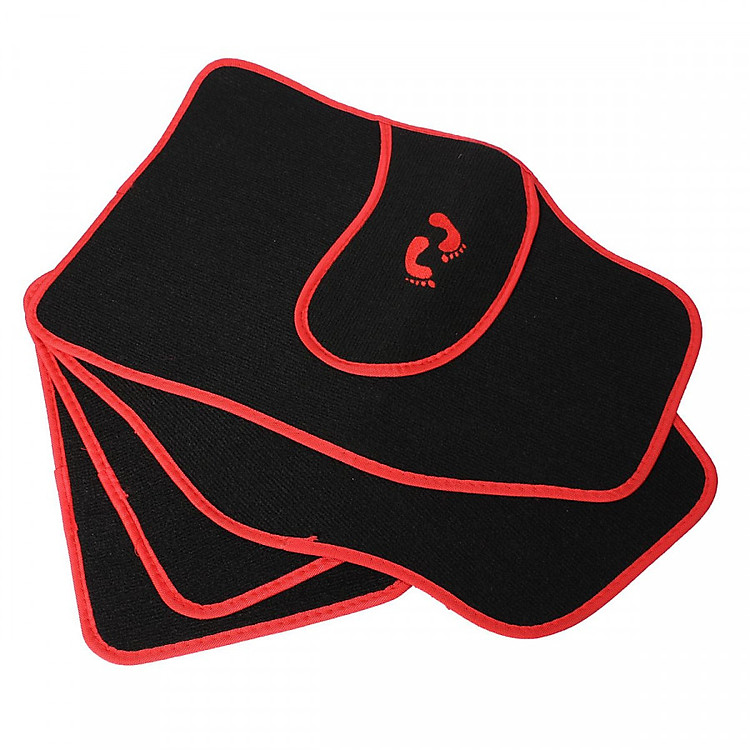 Bộ 4 Tấm Thảm Lót Sàn Để Chân Trên ô tô, Xe Hơi Cao Cấp BY-237