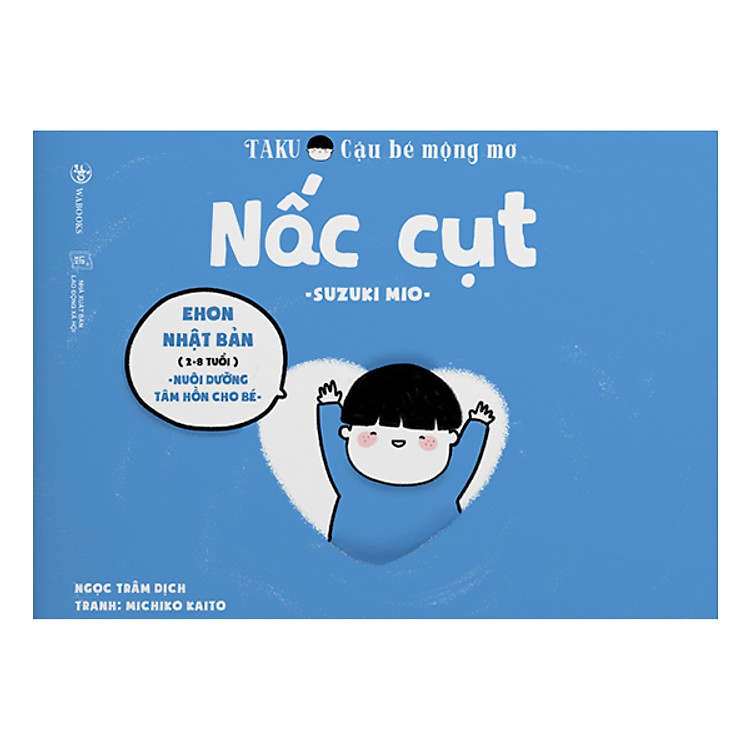 Sách Ehon Taku: Nấc Cụt