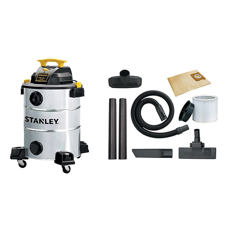 Máy Hút Bụi Công Nghiệp Hút Khô Và Ướt USA Stanley SL19156 5.5HP - Hàng Chính Hãng