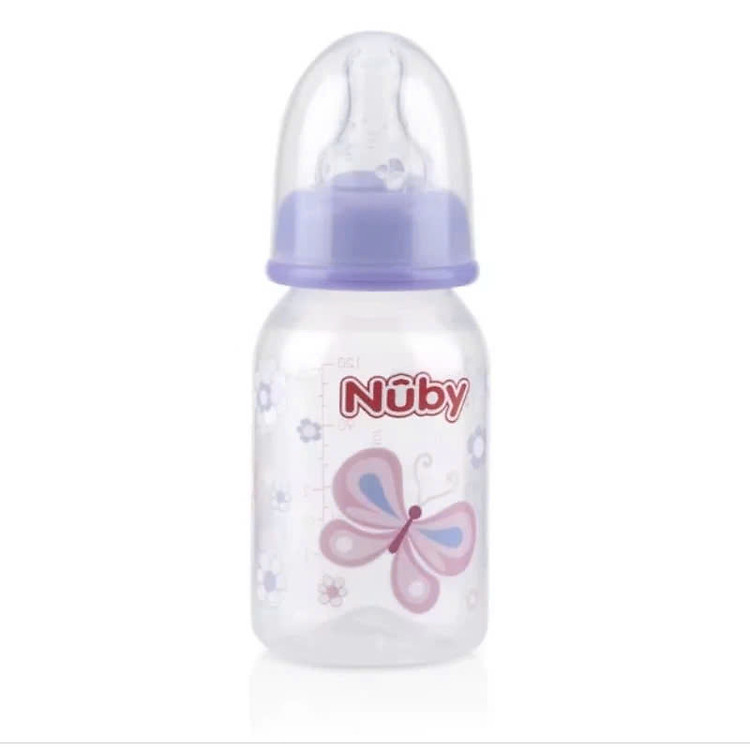 Bình sữa Nuby 120ml chống sặc Chính hãng Giá tốt - Hình ảnh 5