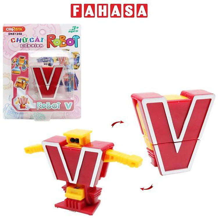 Đồ Chơi Lắp Ráp Robot Chữ Cái V Chính hãng Ưu đãi