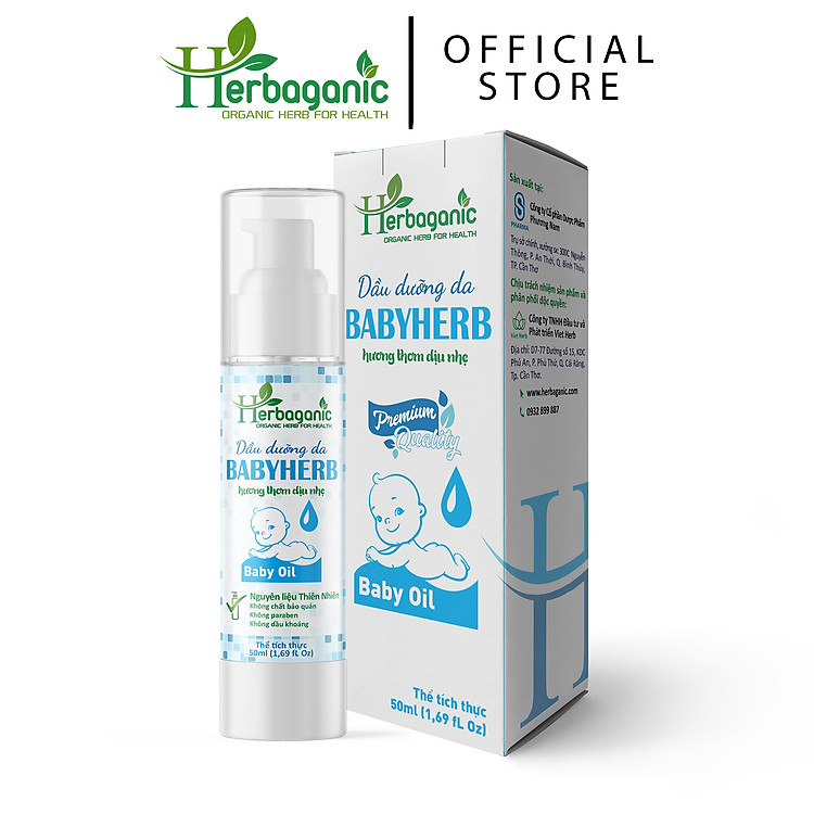 Mua tại Lazada: Tinh dầu dưỡng ẩm da em bé 50ml Chính hãng, giá tốt