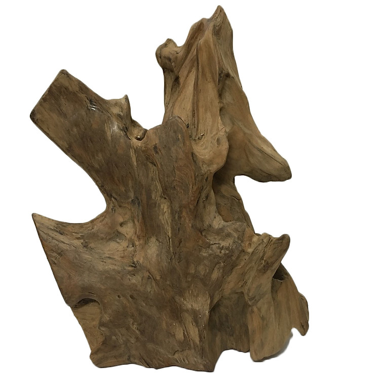 Gỗ lũa ngọc am tự nhiên phong thủy Mã 23 (38cm x 22cm)