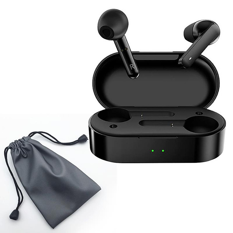 Tai Nghe Bluetooth Nhét Tai Đàm Thoại True Wireless QCY T3 Hàng Chính Hãng (Tặng kèm túi đựng)