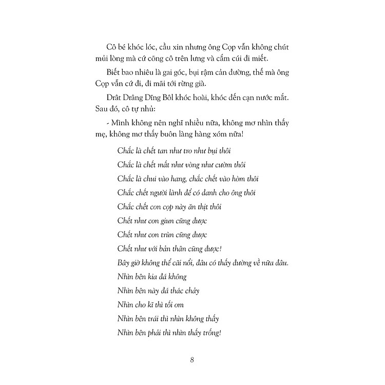 Cô Bé Drât Drâng Dĩng Bôl - Truyện Cổ M'nông - Ảnh 3
