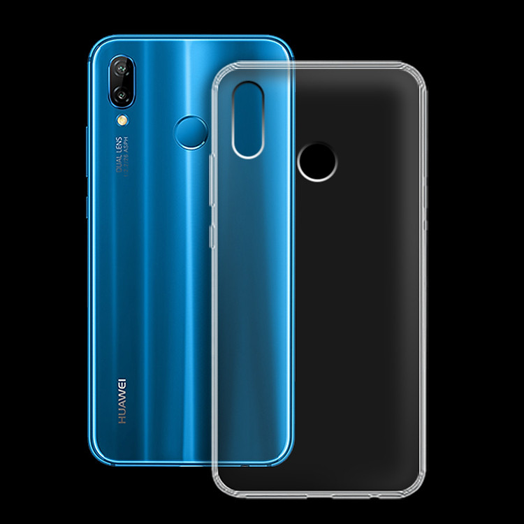 Ốp lưng cho Huawei NOVA 3E - 01141 - Ốp dẻo trong - Hàng Chính Hãng