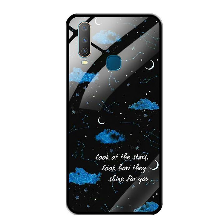 Ốp Lưng Kính Cường Lực cho Vivo Y15 - 0464 SHINEFORYOU - Hàng Chính Hãng