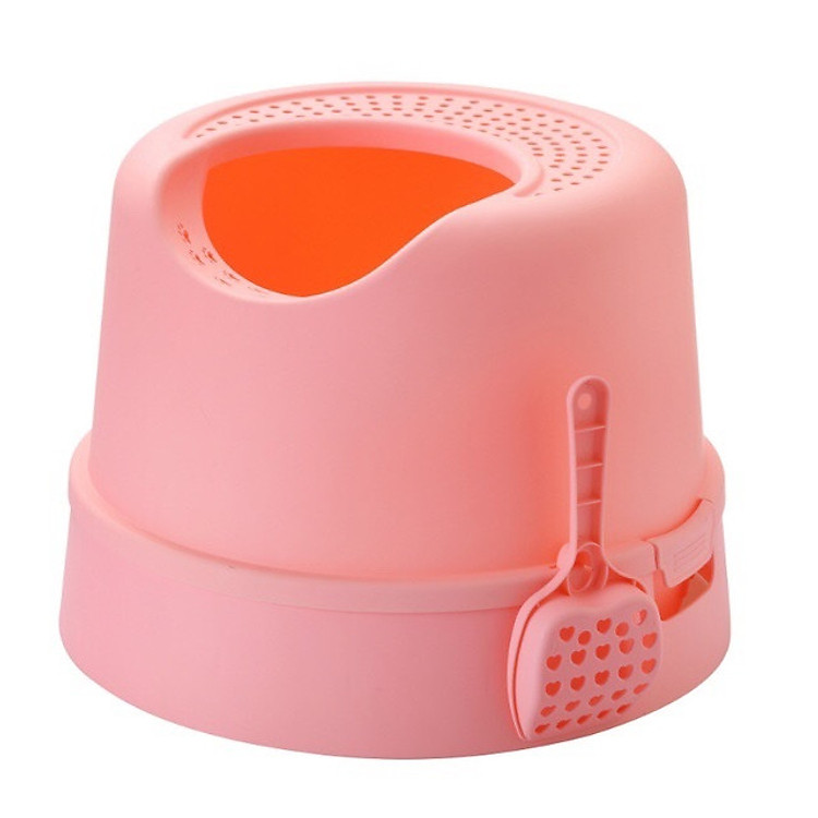 Nhà vệ sinh cho mèo size đại tặng kèm xẻng - Giao màu ngẫu nhiên