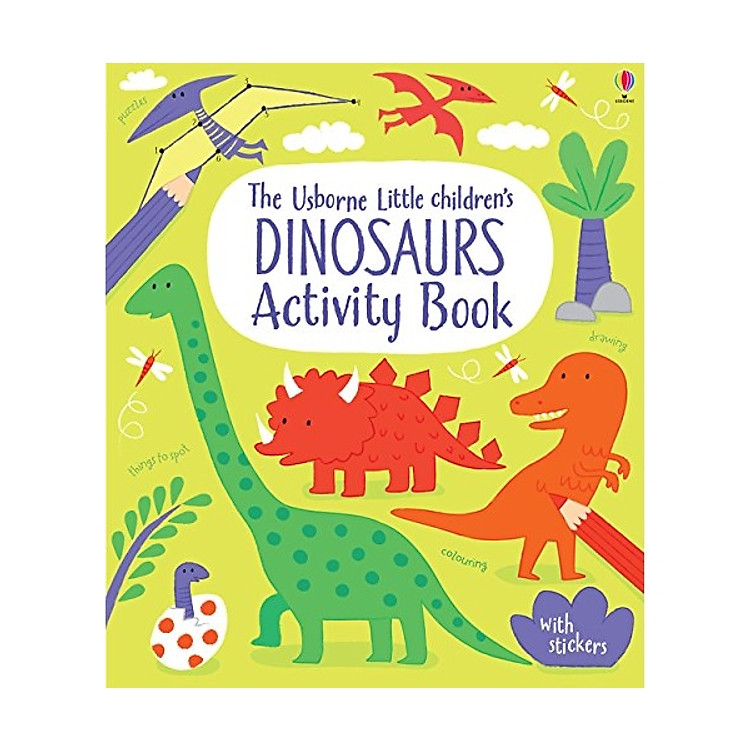 Little Children's Dinosaurs Activity Book
