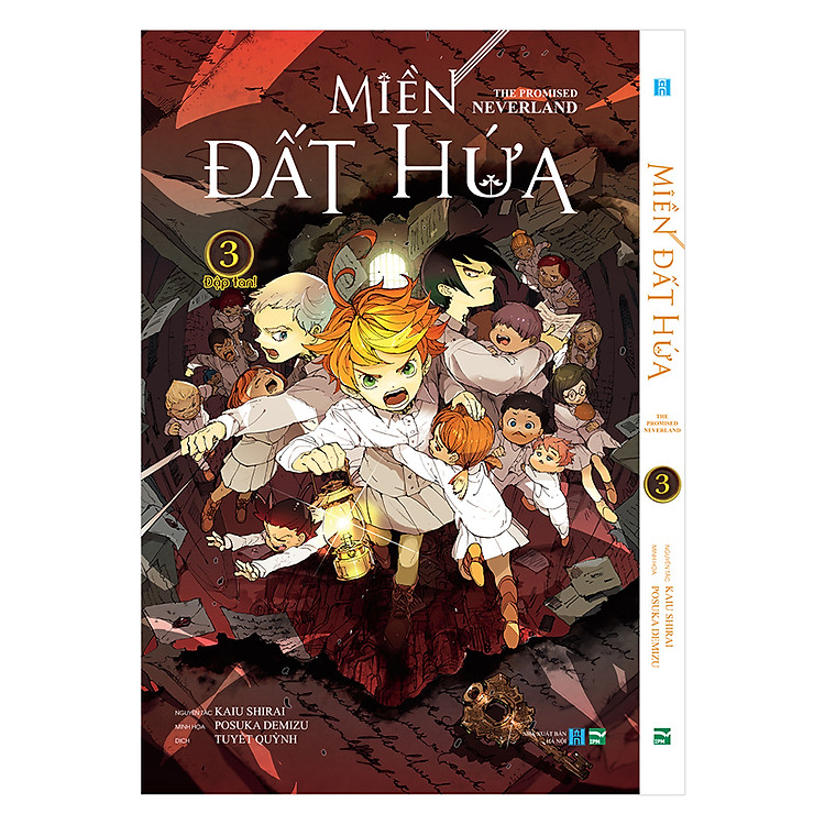 Miền Đất Hứa - The Promised Neverland - Tập 3 (Phiên Bản Bìa Đen Tặng 1 Postcard Nhựa In Màu Bản Quyền Shounen Jump Số Lượng Có Hạn)