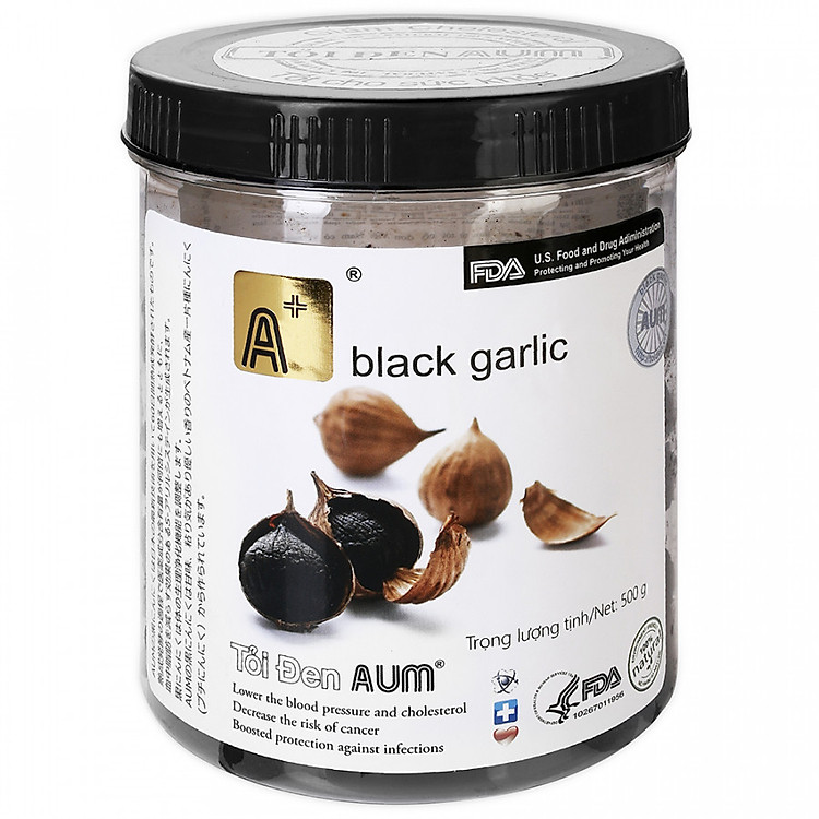 Thực Phẩm Chức Năng Tỏi Đen Nguyên Vỏ Black Garlic AUM (350g)