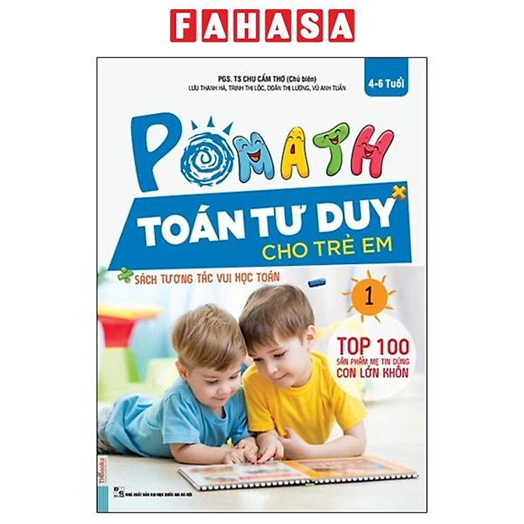 Sách - Sách Pomath - Toán Tư Duy Cho Trẻ Em (4-6 Tuổi) (8-9 Tuổi) (9-10 Tuổi) (10-11 Tuổi) (Trọn Bộ)