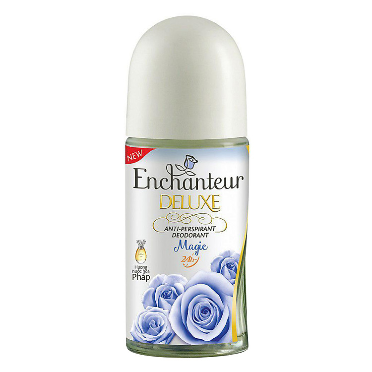 Lăn Khử Mùi Toàn Thân Hương Nước Hoa Enchanteur Magic (50ml) - Tặng Nước Hoa Magic (4.5ml)