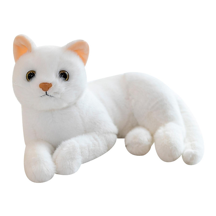 Lovely Cat Plush toys Decor Realistic Cartoon Ornament