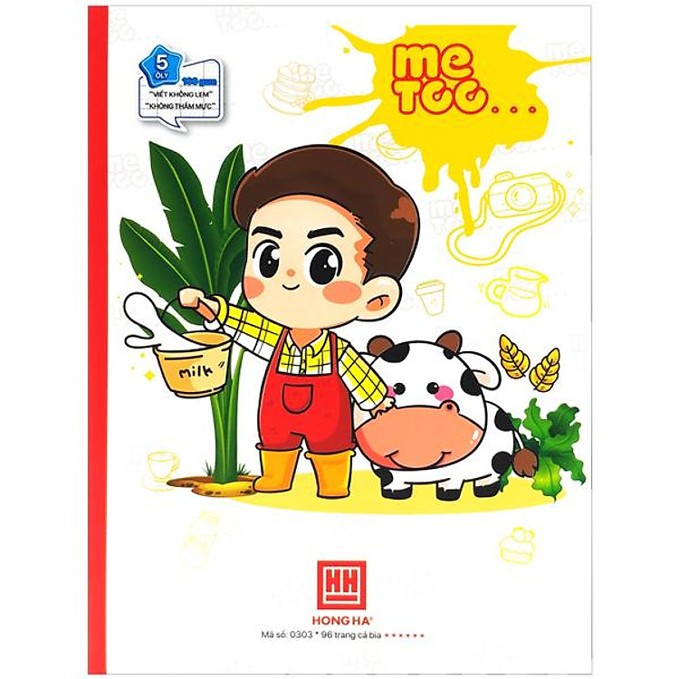 Vở Class Me Too – 5 Ô Ly 96 Trang 100gsm (Mẫu màu giao ngẫu nhiên)