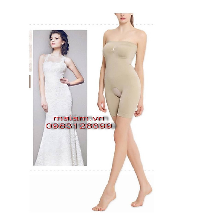 Gen toàn thân chuyên biệt choVáy cô dâu ,đầm hở lưng ,váy quây