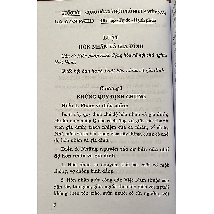 Luật Hôn Nhân Và Gia Đình - Ảnh 2