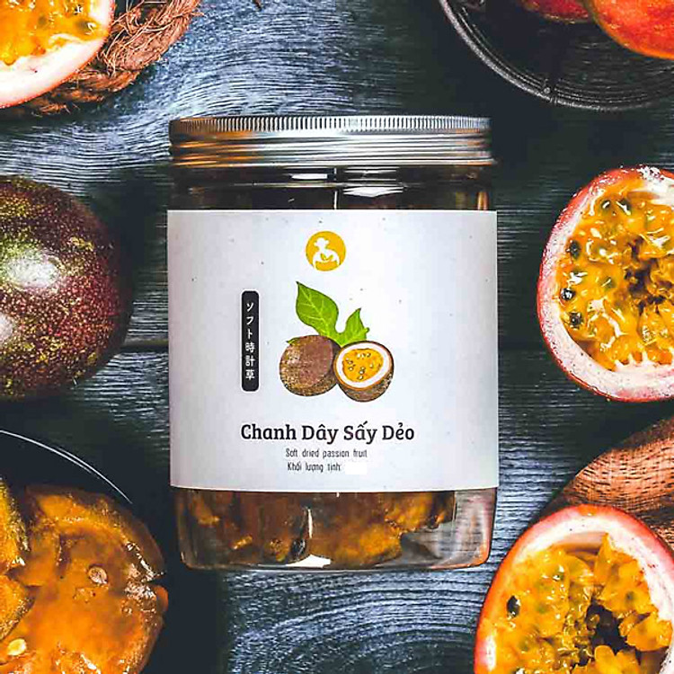 Hũ Chanh dây sấy dẻo L'angfarm - Mẫu nắp nhôm (250g)