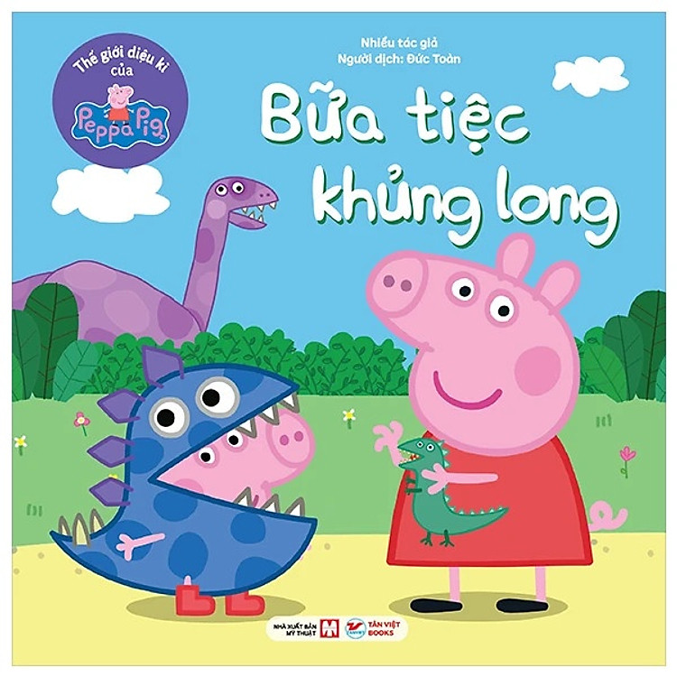 Sách Bữa Tiệc Khủng Long - Thế Giới Diệu Kì Của Peppa Pig
