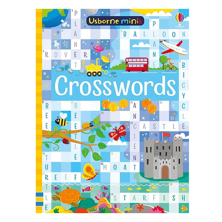 Sách Usborne Crosswords