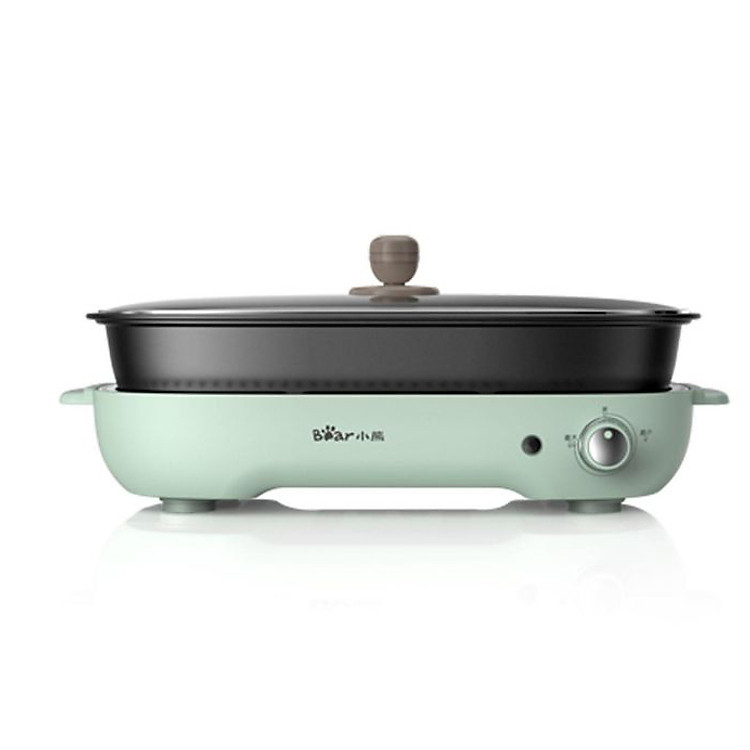 Nồi Lẩu Nướng Đa Năng 3 Trong 1 Bear DHG-C40D5 làm lẩu, nướng và bánh pancake - hàng chính hãng